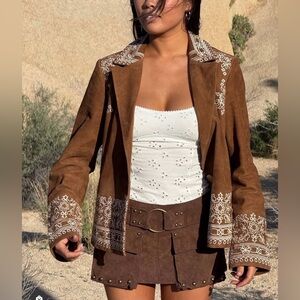 Free people We The Free Janie Suede Jacket